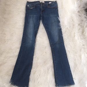 Abercrombie and Fitch Girls Bootcut Denim Jeans 16